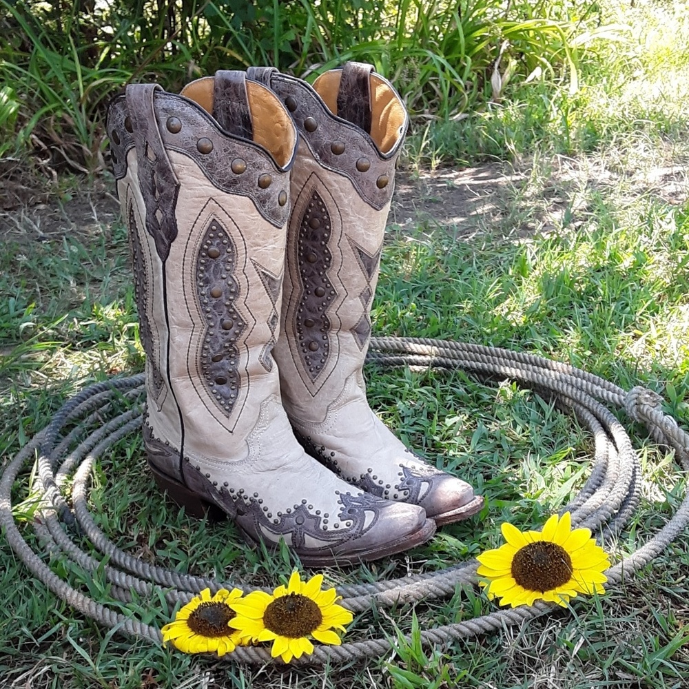 Corral studded boots